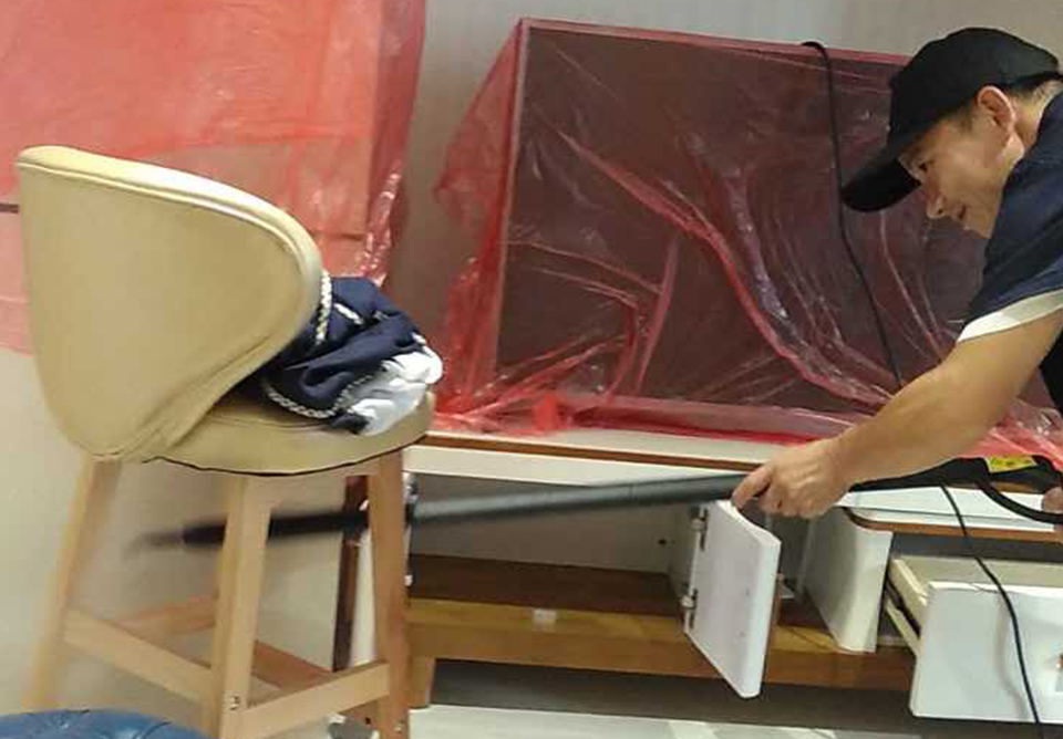 青苹果商务广场检测治理